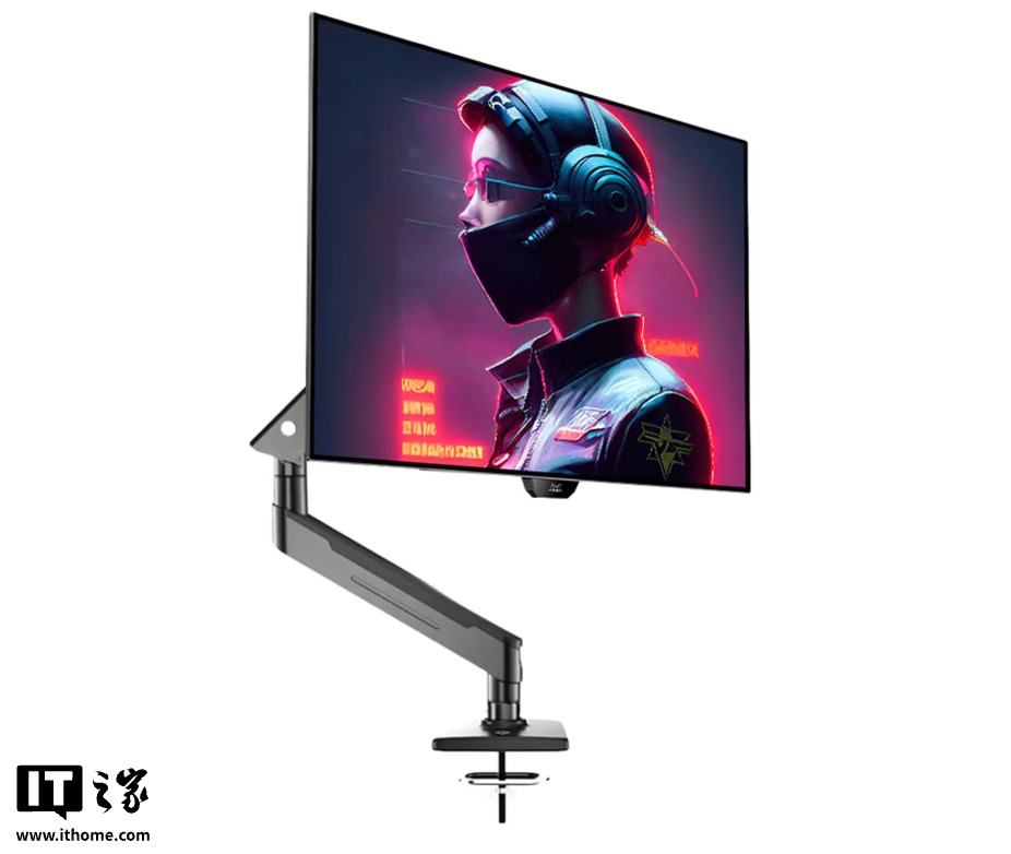 ViewSonic Unveils VX2776-2K-OLED: A 27-Inch 240Hz OLED Monitor with a Mechanical Arm at ¥2099
