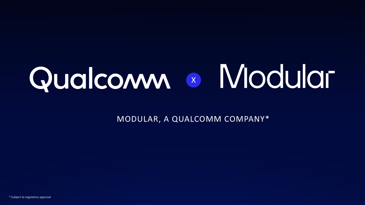 Qualcomm to Acquire AI Software Stack Company Modular, Deal Expected to Close H2 2026