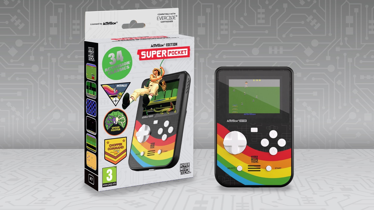 Evercade's new €70 handheld packs 34 Atari 2600 classics — including Pitfall!