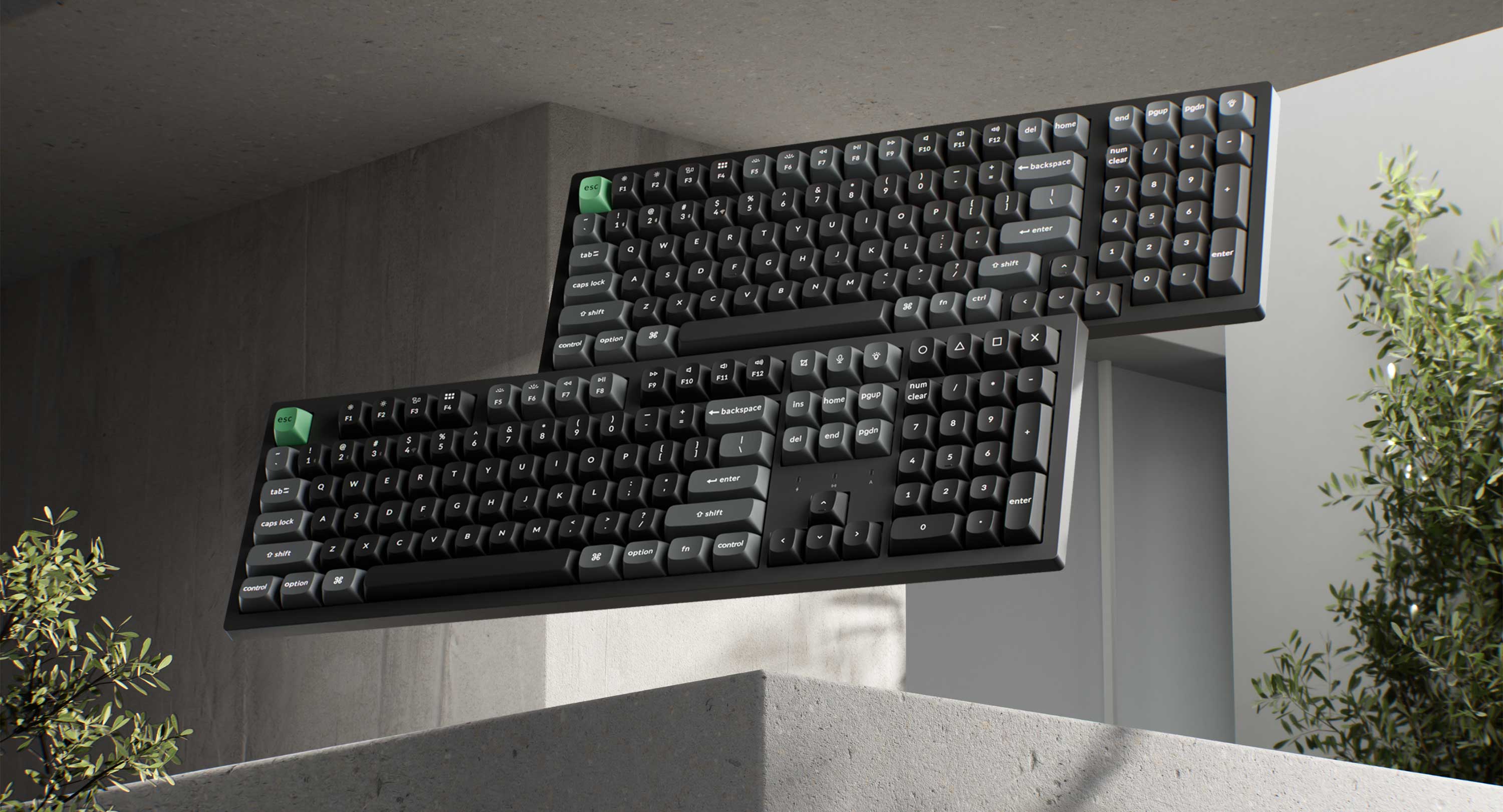 Keychron K4 and K10 Ultra 8K keyboards