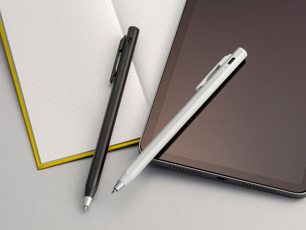 This pen switches between paper and iPad with a single click