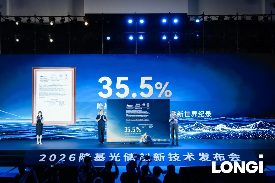 LONGi just pushed solar cell efficiency to 35.5% — and it's closing in on production