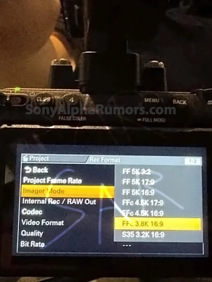 Sony FX5 Cinema Camera Leaks: 16 Stops of Dynamic Range, €5,399 Body Price